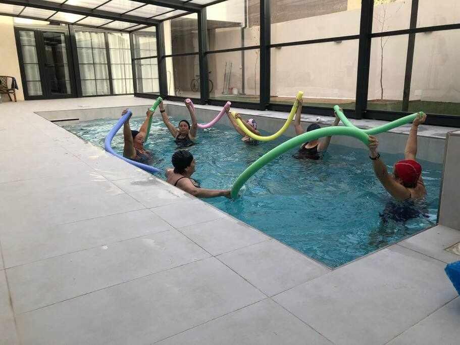 Alojamiento El Pez Casa Con Piscina Climatizada Villafranca de los Caballeros Ngoại thất bức ảnh